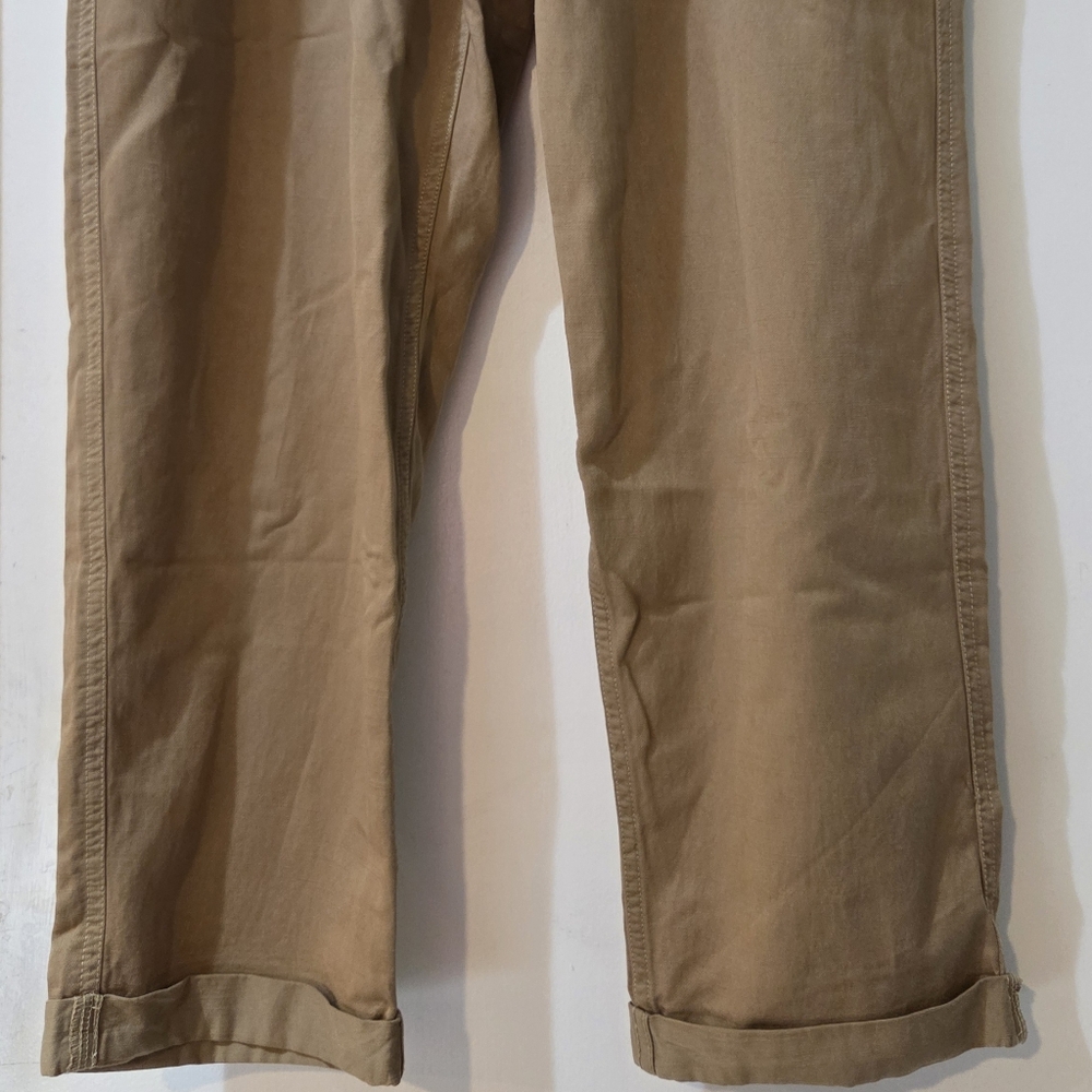 Tommy Hilfiger Women's Khaki Pull On Twill Pants, Size M - Picture 6 of 9
